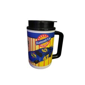NOS #47 Sunoco diamond car 16oz Thermo mug